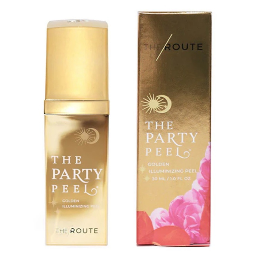 NEW The Route Beauty The Party Peel Face Peel